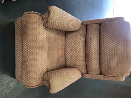 Photo of free Two Seater Settee and matching armchair (Drum Industrial Estate DH2) #1