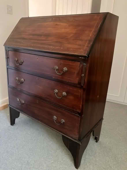 Photo of free Small bureau / writing desk (HP27 Lacey Green) #1