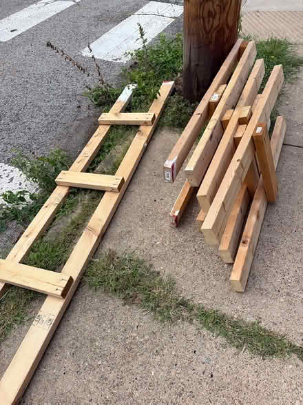 Photo of free Wood from shelving (South Side Flats) #1