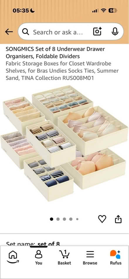 Photo of free Foldable drawer organiser set (Combe Down BA2) #4