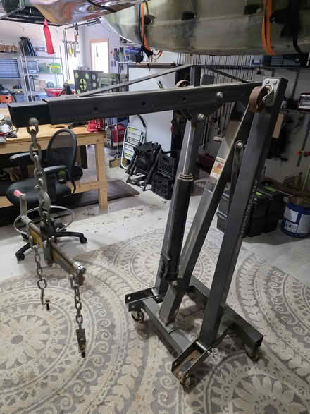 Photo of free Pittsburgh 2 Ton Engine Hoist (On the west side of Inks Lake.) #2