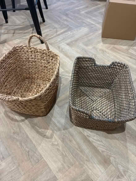 Photo of free 2 storage baskets (Whitchurch BS14) #1