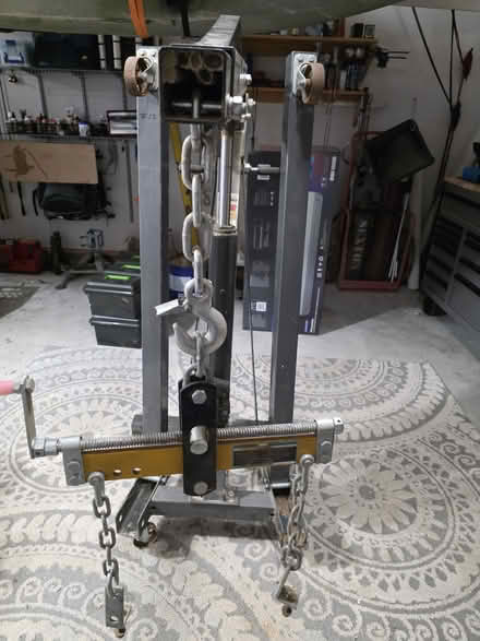 Photo of free Pittsburgh 2 Ton Engine Hoist (On the west side of Inks Lake.) #3