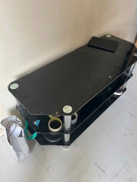 Photo of free Glass Tv Stand (Kingston London) #1