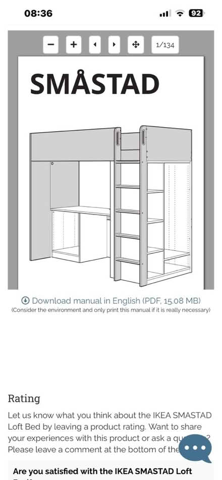 Photo of free IKEA loft bed (South bristol BS13) #1