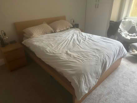 Photo of free Wooden bedframe (Brunswick BN3) #1