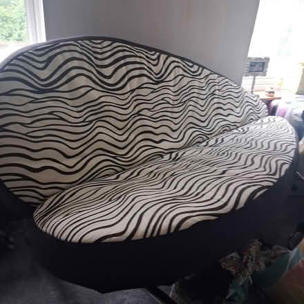 Photo of free Loveheart shape couch/bed (double) (Monkstown, Cork) #1