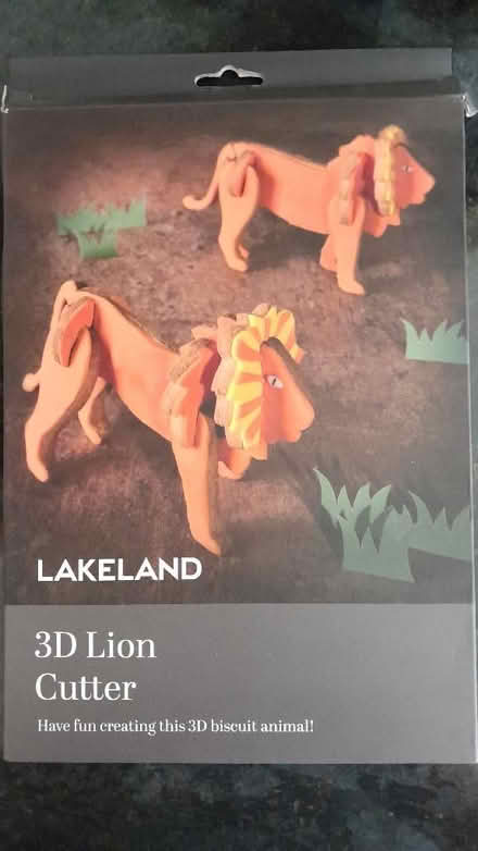 Photo of free Lakeland 3D lion cutter (Haslingfield CB23) #1