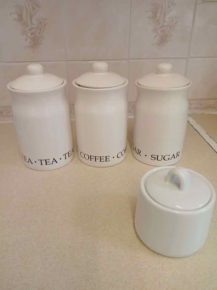 Photo of free Tea, Coffee & Sugar canisters (Sale M33) #1