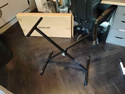 Photo of free Quiklok keyboard stand (X-type) (Clifton BS8) #1