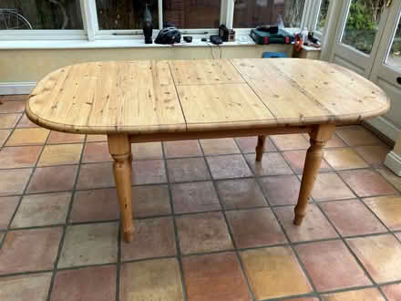 Photo of free Kitchen / dining room table (Emlyn Gardens W12) #1