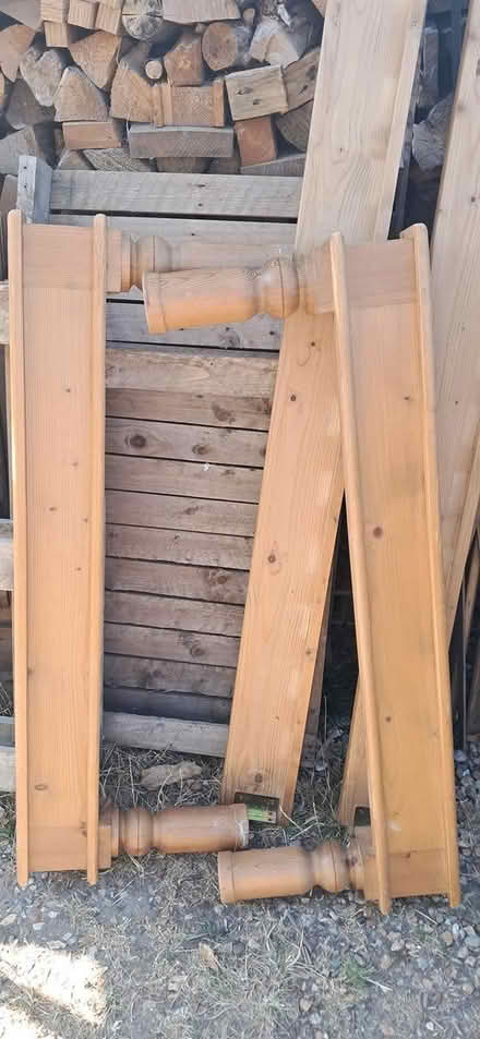 Photo of free Wooden single bed (Cowfold RH13) #1