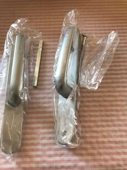 Photo of free Silver door handles (Off Woodbridge road IP4) #1