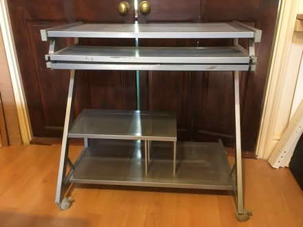 Photo of free Metal computer table (Stockport SK3) #1