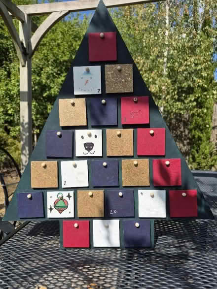 Photo of free Hobbycraft wooden advent calendar for upcycling (Acton W3) #1