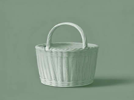 Photo of Wicker shopping basket (Llandrindod LD1) #1