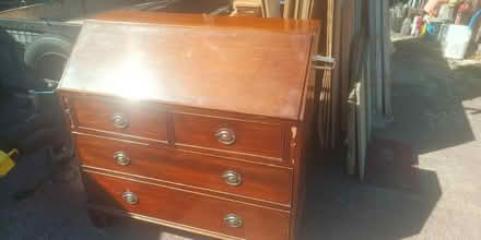Photo of free Antique Georgian mahogany bureau (Maidenbower, Crawley RH10) #1