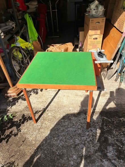 Photo of free Card Table (Faversham ME13) #1