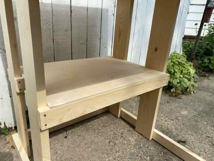 Photo of free Homemade shelf (or small desk) (Fort Wayne, south side) #2