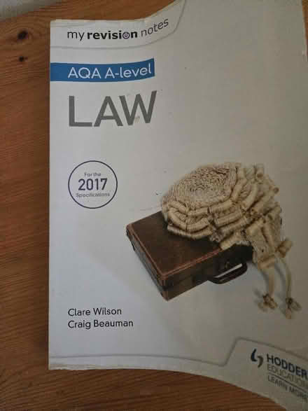 Photo of free A Level law book (Fenham NE5) #1