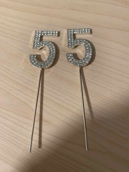 Photo of free Cake toppers ‘5’s (St. Clair & Victoria Park) #1