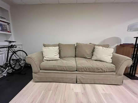 Photo of free Oversized Couch (Sargent / McGinnis Ferry Road) #1