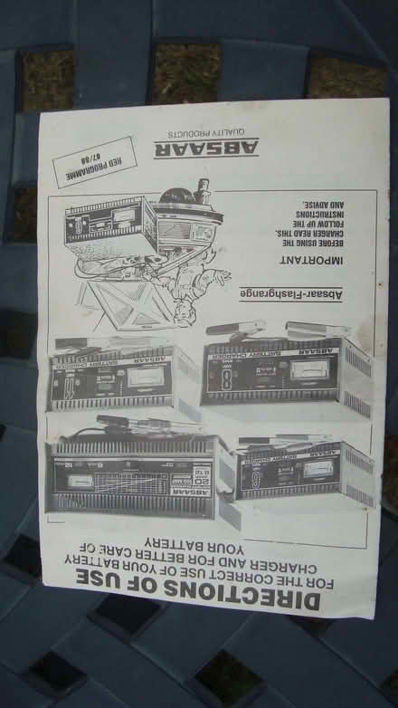 Photo of free Car Battery Charger (Mellor SK6) #4