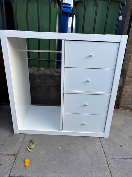 Photo of free IKEA kallax hacked into a toddler wardrobe (Peckham SE15) #1