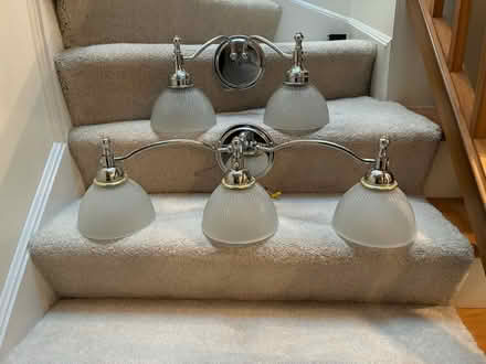 Photo of free 2 Bathroom Vanity Lights (Sagamore Hills/northfield) #1