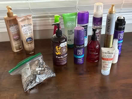 Photo of free Hair Products/ Clips/Tanning lotion (By Pruneyard in Campbell) #1
