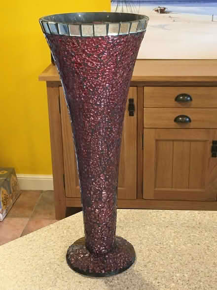 Photo of free Tall Red Vase 40cm (CT4 6NP) #1