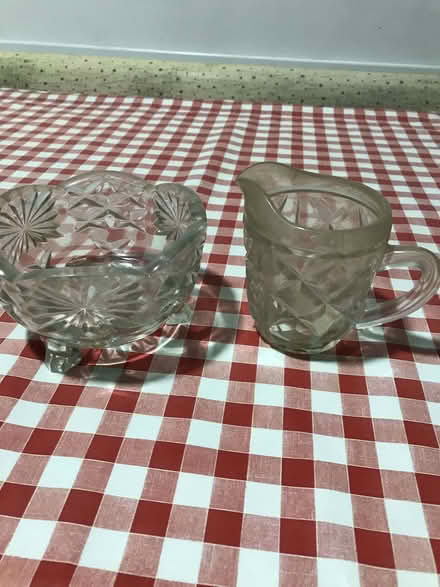 Photo of free Glass Jug & Sugar Bowl (Minster Lovell OX29) #1