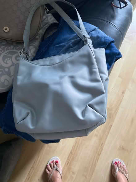 Photo of free Grey handbag (Newport Pagnell MK16) #1