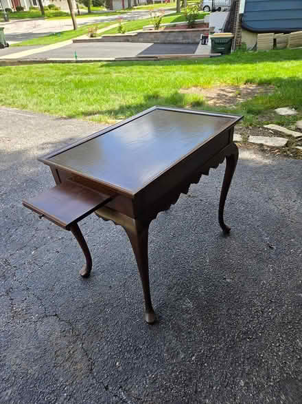 Photo of free Wood side table (Woodridge) #1