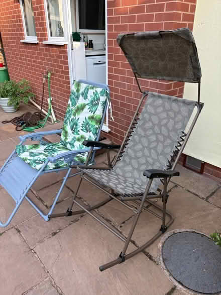 Photo of free Two sun loungers (HR4 8lg) #1