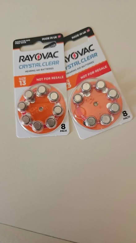 Photo of free Orange Hearing Aid Batteries (Sutton HU8) #1