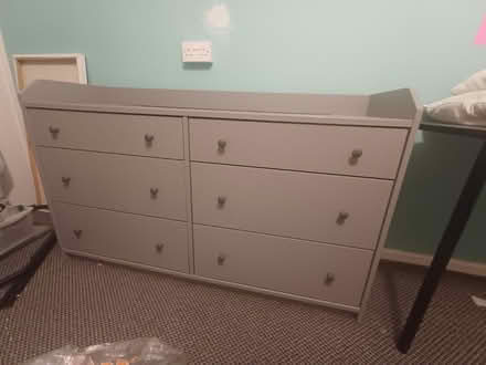 Photo of free Grey Chest of Drawers/ Vanity (E9 Hackney) #2