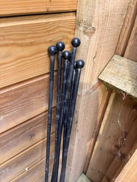 Photo of free Metal panels & stakes (UpperHale GU9) #3