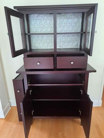 Photo of free Glass front hutch (winnetka) #2