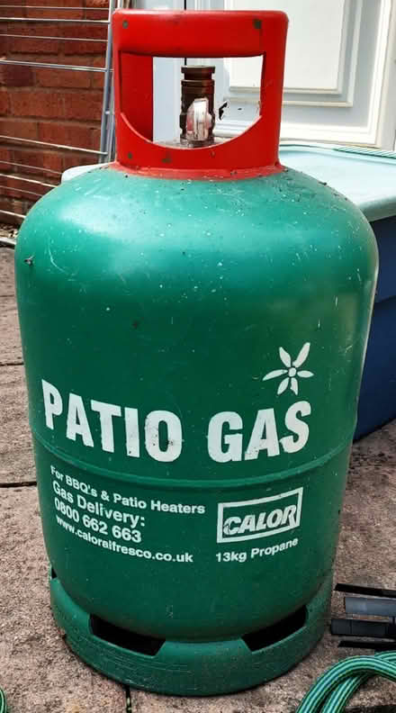 Photo of free Barbecue w/partially used Calor 'Patio' Propane Gas Cylinder (Franche DY11) #2