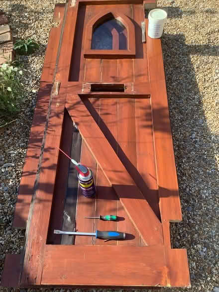 Photo of free Old hard wood doors (sidlesham) #2