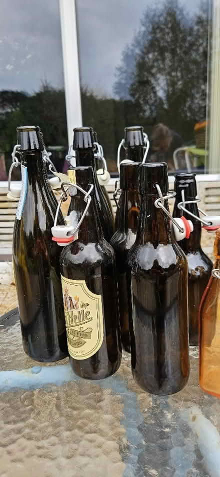 Photo of free 14 swing top bottles (Millthorpe S18) #1