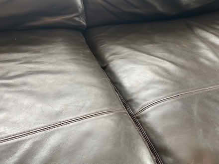 Photo of free Large leather sofa (Sherwood TN2) #4