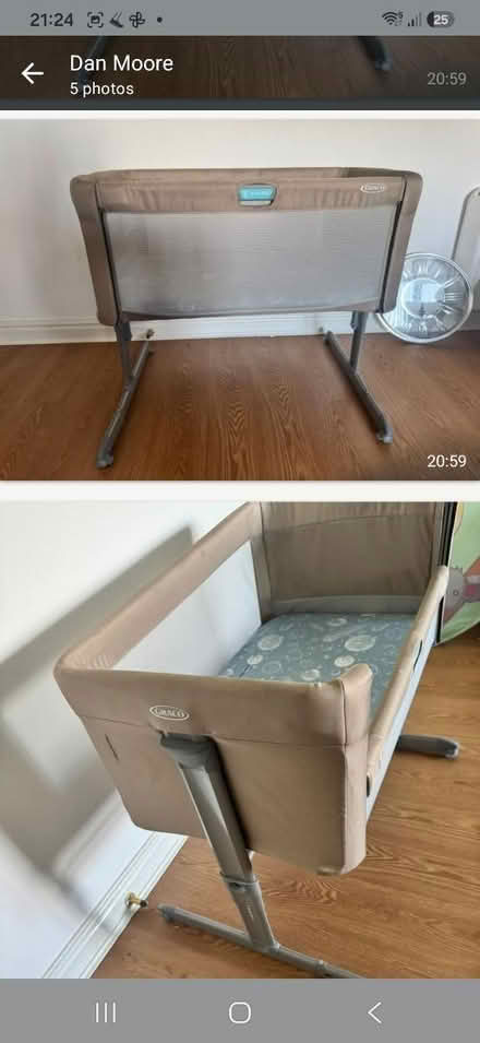 Photo of free Graco crib (Heaton Norris) #2