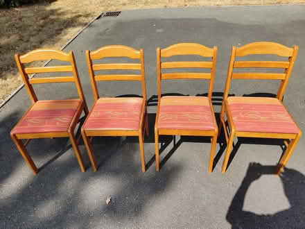 Photo of free Dining chairs (Chirk LL14) #1