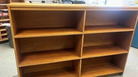 Photo of free Wooden shelving unit (SG4 Hitchin) #1