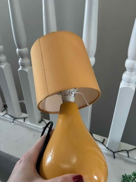 Photo of free Mustard lamp (E17 Walthamstow) #2