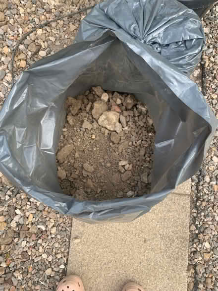 Photo of free 5 bags of soil/rubble (Worcester Park KT4) #1