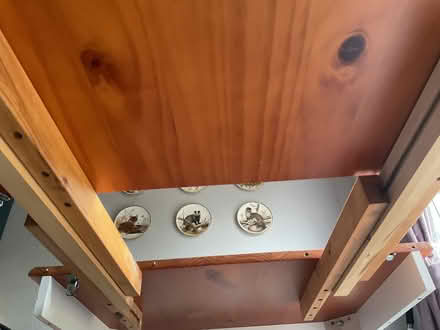 Photo of free Pine dining/ kitchen table (Dovecote BS37) #2