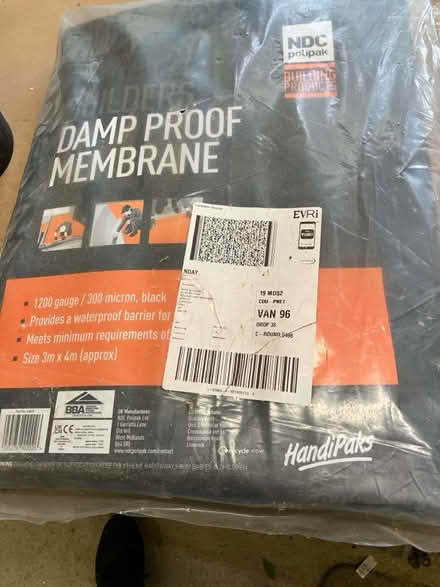 Photo of free Damp proof membrane (Hartley DA3 7DF) #4